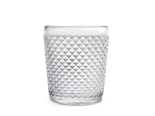 Bicchiere Diamantato in vetro cl 31