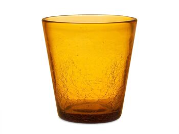 Verre Gemma en verre effet cre couleurs assorties forme conique cl 13 7