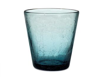 Verre Gemma en verre effet cre couleurs assorties forme conique cl 13 8