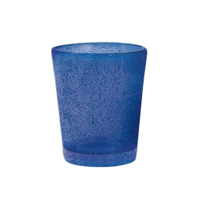 Likörglas Giada aus blauem Glas cl 5