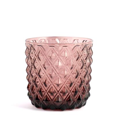 Muranoglas aus lilafarbenem Glas cl 30.