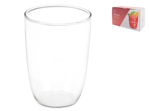 Bicchiere Taormina in borosilicato trasparente cl 45