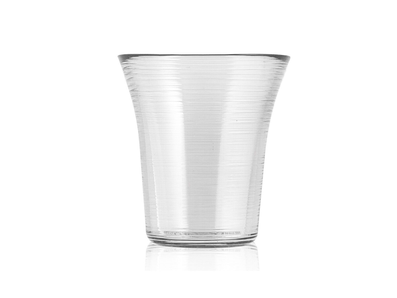 Circle Tischbecher aus transparentem Glas Kl. 27