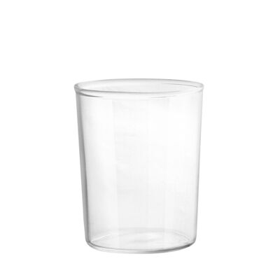 Levity tea glass in borosilicate glass cl 25