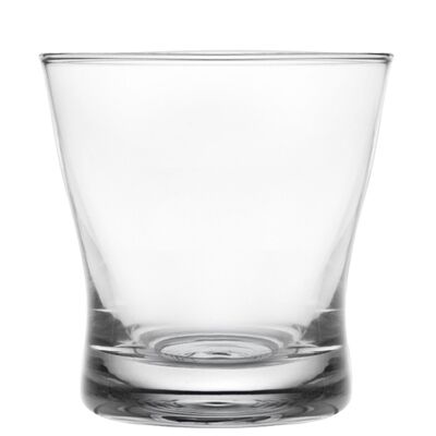 Glass tumbler of 210 cc