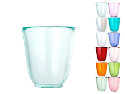 Bicchieri Saint Germain colori assortiti cl 37