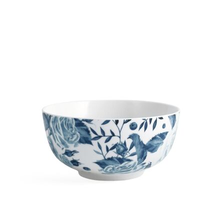 Bolo Rose blue in decorated porcelain cc 630
