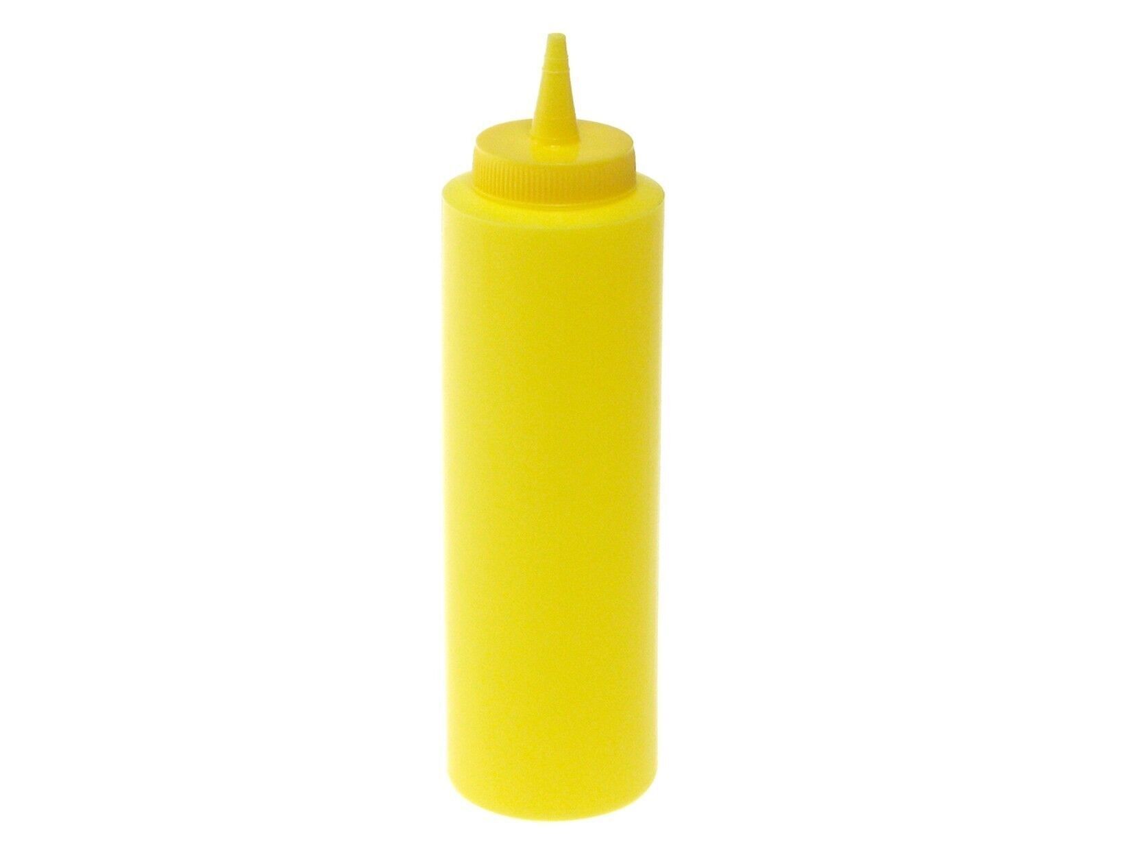 Condiments bottle in yellow polyethylene Lt 0,72