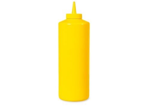 Bottiglia in polietilene giallo Lt 0,95