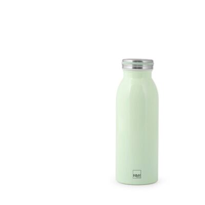 Bottiglia termica in acciaio 18/10 colore verde pastello lt 0,45