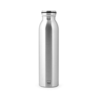Bouteille isotherme en acier 18/10 Lt 0,60. Garde la boisson chaude ou froide pendant 6 heures