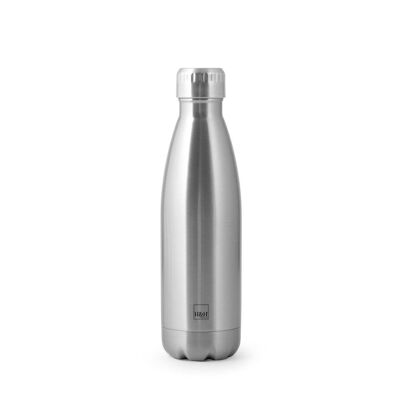 Thermal bottle in stainless steel 18/10 Lt 0,5. Keeps the temperature hot or cold for 6 hours