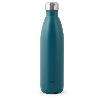 Thermal bottle in stainless steel 18/10 green Lt 0,75