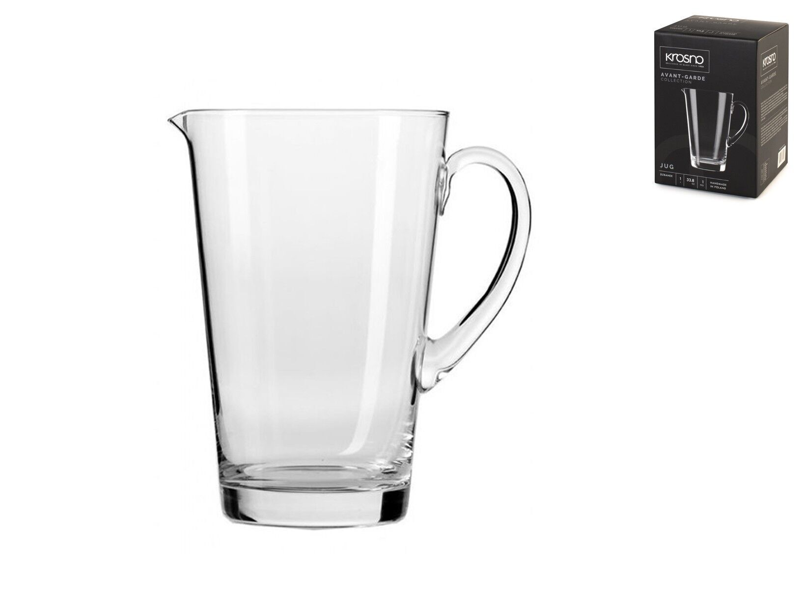 Brocca Professional Servo Line in vetro Lt 1