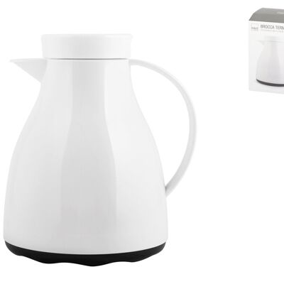 Thermal jug in white polypropylene Lt 0,5