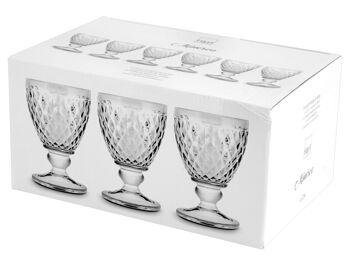 Gobelet Minerve en verre transparent cl 26 6