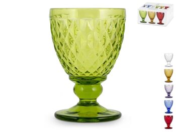 Gobelet Venus en verre couleurs assorties cl 26 5