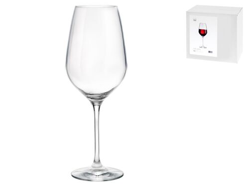 Calice vino rosso Emotion in vetro cl 47