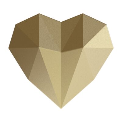 Spinny prezioso | Magnete cuore d'oro | Magnete fotografico per frigorifero