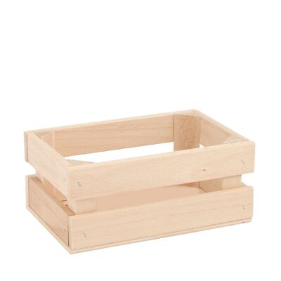 Wooden snack box 18x12x8 cm