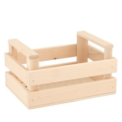 Wooden snack box 20x14.5x11.5 cm h