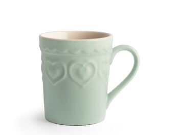 Pack de 2 mugs en Stonewere Fairy Love aigue-marine 320 cc 3