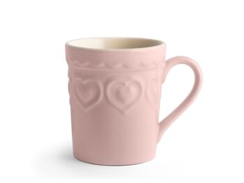 Pack de 2 mugs en Stonewere Fairy Love couleur rose 320 cc 3