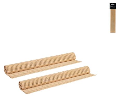 Confezione 2 tovagliette per maki Sushi Box in bambu' cm 21x25