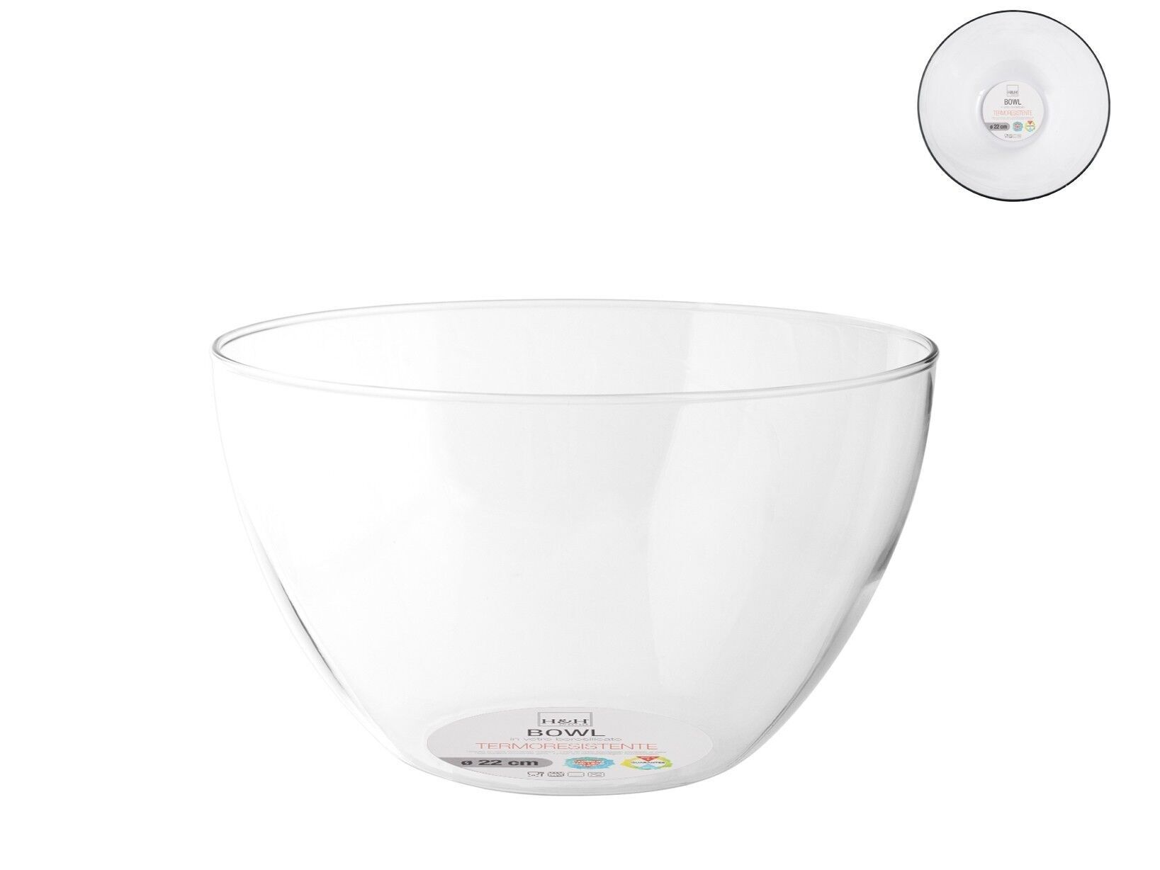 Borosilikatschale 18,5 cm