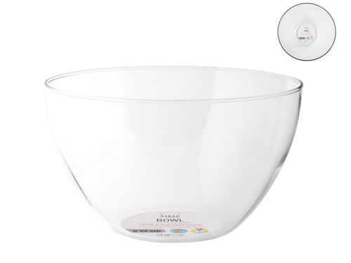 Coppa bowl in borosilicato cm 22