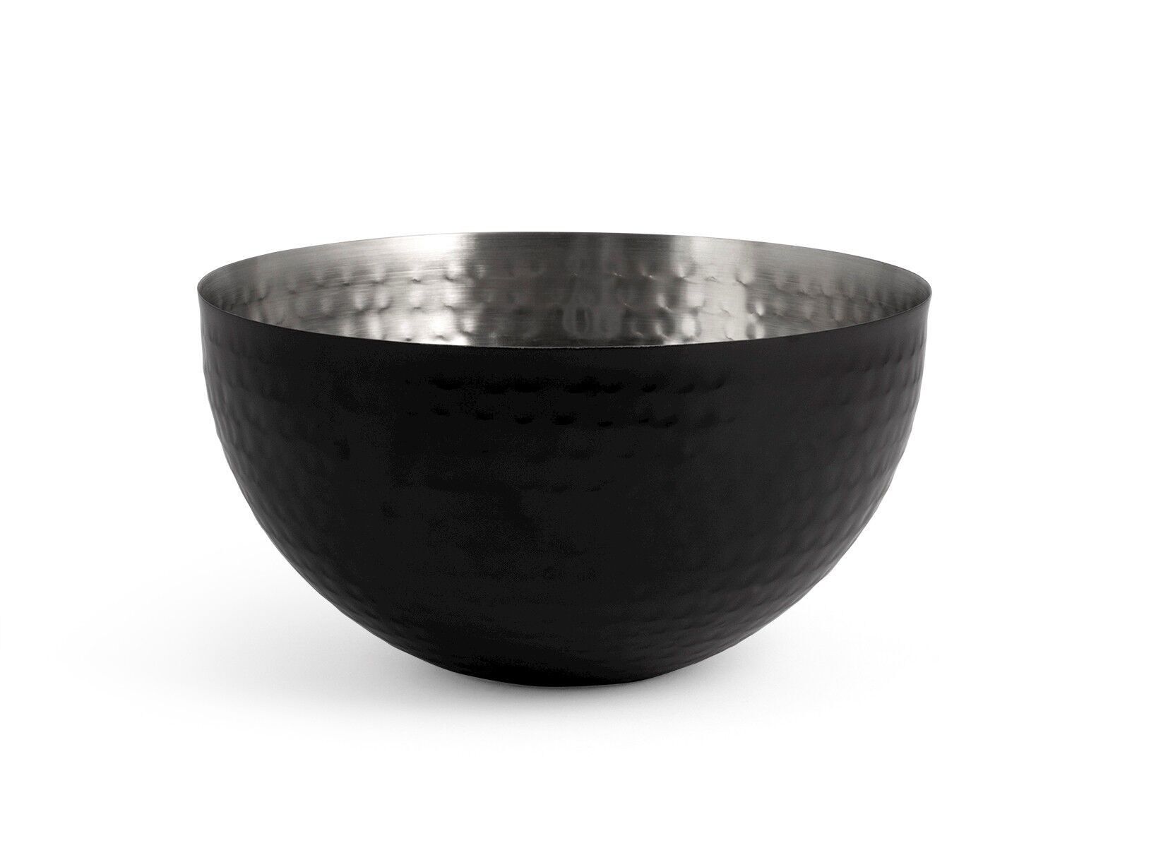 Elegance cup in black stainless steel 20 cm