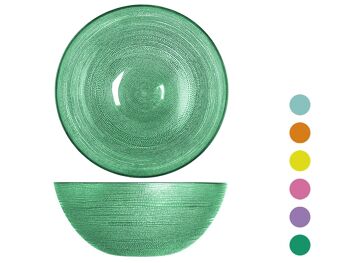 Tasse brillante en verre coloré 28 cm Garanti lave-vaisselle jusqu'à 40 degrés. 2
