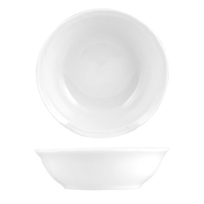 Small bowl Alba in white porcelain cm 13