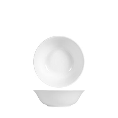 Charme petit bol en porcelaine blanche cm 14.