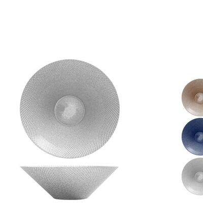 Glam glass bowl 3 assorted colors 15 cm. Dishwasher safe max 40 °