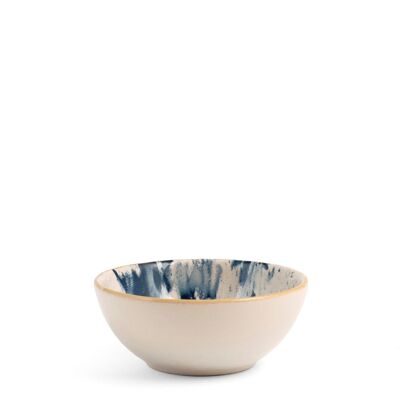 Indigo small bowl in stoneware tanda cm 9