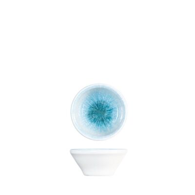 Neptune bowl in light blue porcelain cm 8.