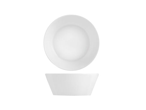 Coppetta quadro bone china 14 cm