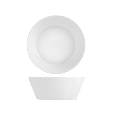Square bone china bowl 14 cm