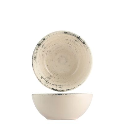 Silk bowl in round stoneware cm 9