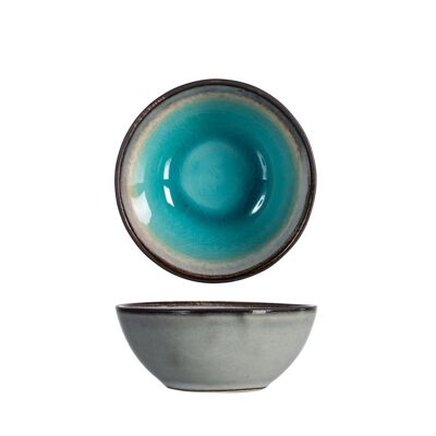Teide bowl in light blue stoneware cm 9