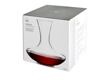 Carafe d'environnement en verre transparent Lt 1,5. 6