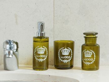 Whitelog Maison distributeur de savon en verre couleurs assorties ml 250 * PR 7