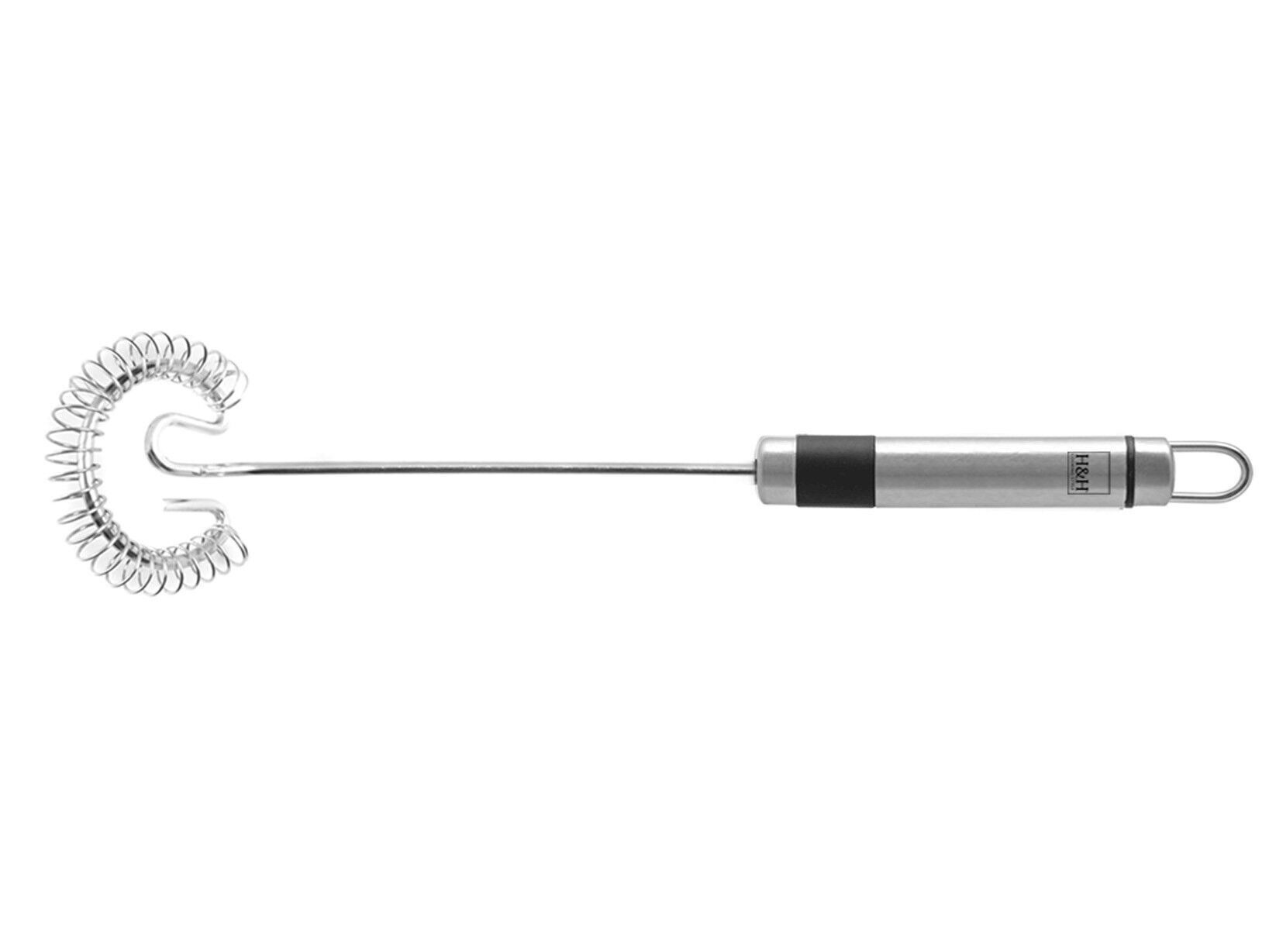 Batidor de acero inoxidable Tapa en acero inoxidable 18/10 con mango ovalado 30 cm