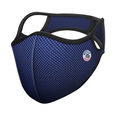 Blue Frogmask anti-pollution cycling mask