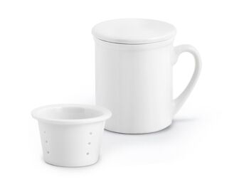 Infusira Porcelaine Blanche 280 cc 5