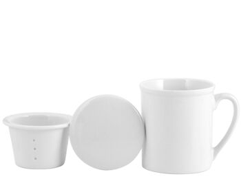 Infusira Porcelaine Blanche 280 cc 6