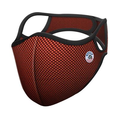 Anti-pollution cycling mask Frogmask Orange