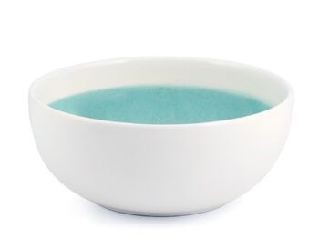 Soleil en nware blanc et bleu saladier 22 cm 7