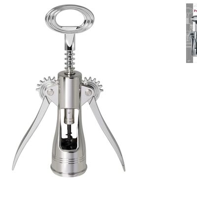 Premier chrome 2-lever corkscrew